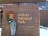 At the Arches NP Visitor Center
