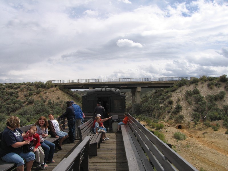 Entering a tunnel