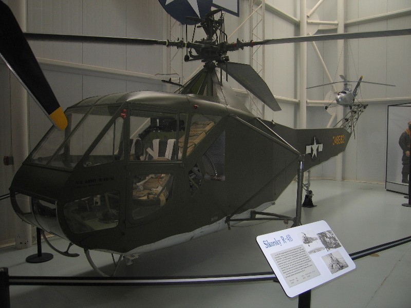 The Sikorsky R-4B was the first Army helicopter 
