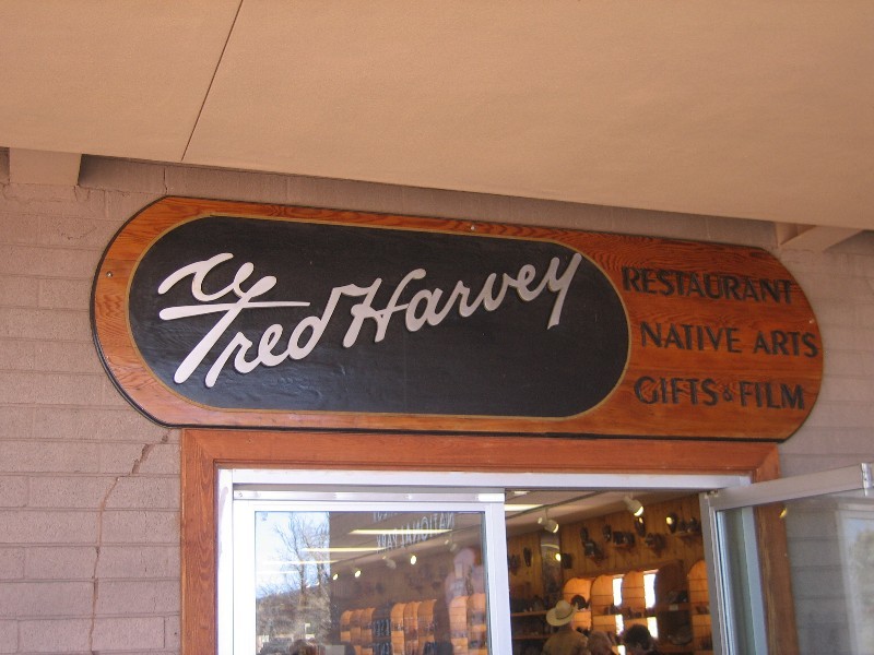 The Fred Harvey Concession Facility.  Fred Harvey has been involved since the 1940's.