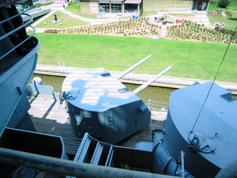 4 in Gun turret from above