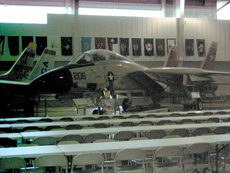 Aircraft in the Air Museum Building